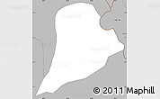 Gray Simple Map of Walungu
