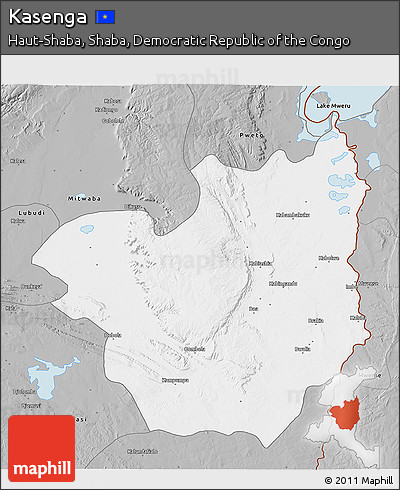 Gray 3D Map of Kasenga
