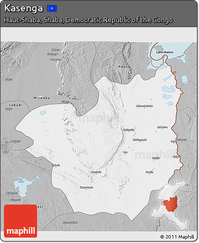 Gray 3D Map of Kasenga