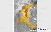 Physical Map of Haut-Shaba, desaturated
