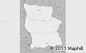 Gray 3D Map of Lualaba