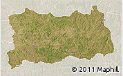 Satellite 3D Map of Dilolo, lighten
