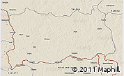 Shaded Relief 3D Map of Dilolo