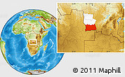 Physical Location Map of Dilolo, highlighted parent region