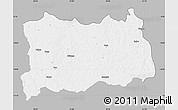 Gray Map of Dilolo, single color outside