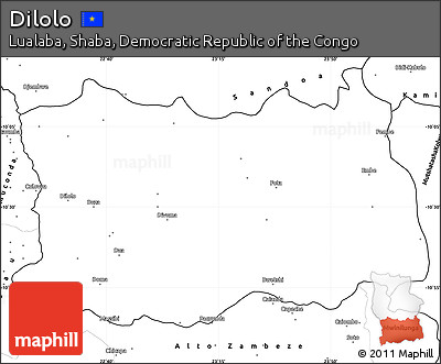 Blank Simple Map of Dilolo