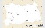 Classic Style Simple Map of Dilolo, single color outside