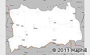 Gray Simple Map of Dilolo