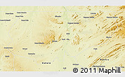 Physical 3D Map of Kongolo