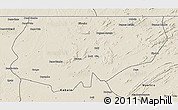 Shaded Relief 3D Map of Kongolo