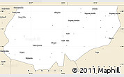 Classic Style Simple Map of Kongolo