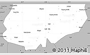 Gray Simple Map of Kongolo