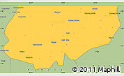 Savanna Style Simple Map of Kongolo