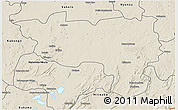 Shaded Relief 3D Map of Manono