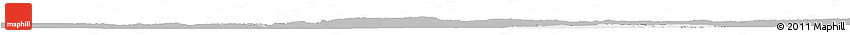 Gray Horizon Map of Manono, single color outside