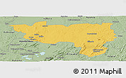 Savanna Style Panoramic Map of Manono