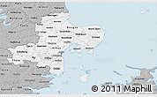 Gray 3D Map of Arhus