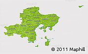 Physical 3D Map of Arhus, cropped outside