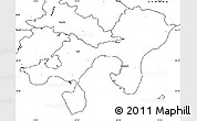 Blank Simple Map of Ebeltoft