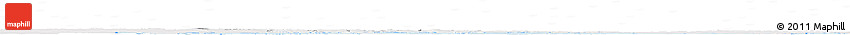 Silver Style Horizon Map of Arhus, single color outside