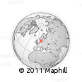 Outline Map of Midtdjurs