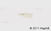 Shaded Relief Panoramic Map of Midtdjurs, cropped outside