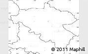 Blank Simple Map of Midtdjurs, no labels