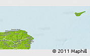 Physical 3D Map of Norre Djurs