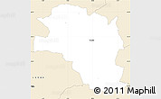 Classic Style Simple Map of Randers