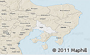 Classic Style 3D Map of Ronde