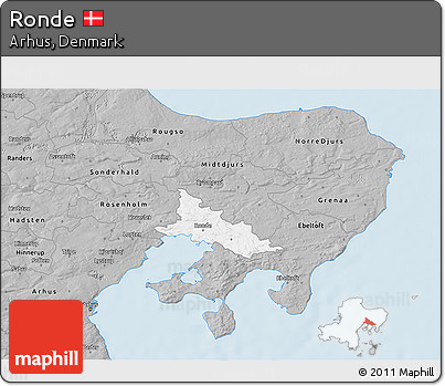 Gray 3D Map of Ronde