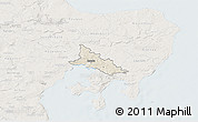Shaded Relief 3D Map of Ronde, lighten