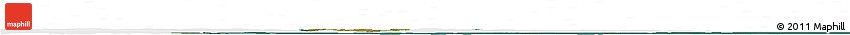Satellite Horizon Map of Ronde, single color outside