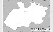Gray Simple Map of Skanderborg