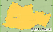 Savanna Style Simple Map of Fredensborg-Humlebak, cropped outside