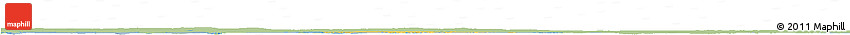 Savanna Style Horizon Map of Bogense, single color outside