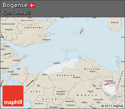 Classic Style Map of Bogense