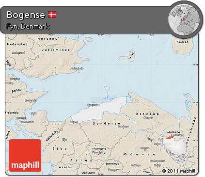 Classic Style Map of Bogense