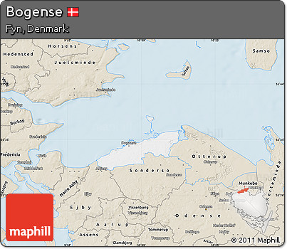 Classic Style Map of Bogense