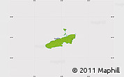 Physical Map of Bogense, cropped outside