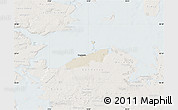 Shaded Relief Map of Bogense, lighten