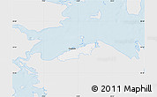 Silver Style Map of Bogense, single color outside