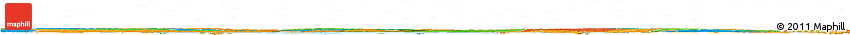 Satellite Horizon Map of Ejby, political outside