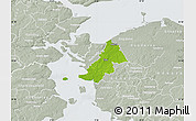 Physical Map of Ejby, lighten, semi-desaturated