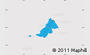 Political Map of Ejby, cropped outside