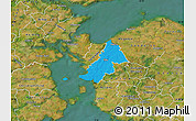 Political Map of Ejby, satellite outside