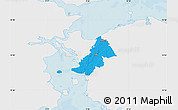 Political Map of Ejby, single color outside