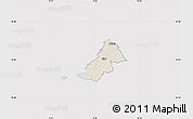 Shaded Relief Map of Ejby, cropped outside