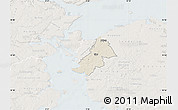 Shaded Relief Map of Ejby, lighten