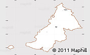 Classic Style Simple Map of Ejby, cropped outside